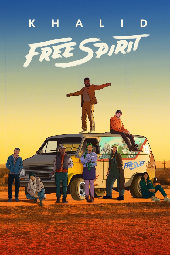 KHALID - FREE SPIRIT key art KHALID - FREE SPIRIT key art